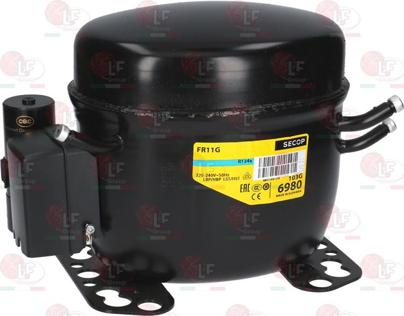 Bild 1: Kompressor Secop FR11G HMLBP R134a