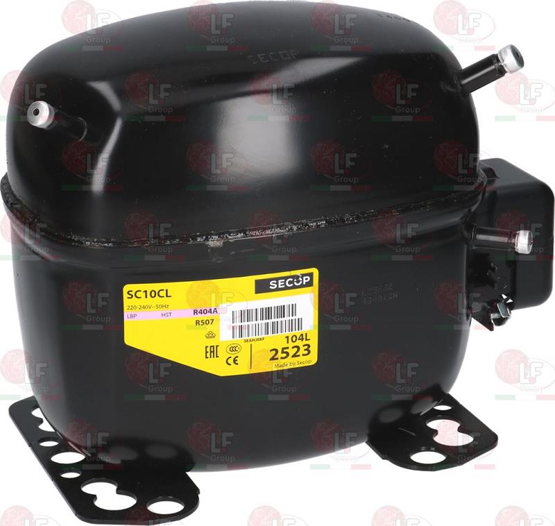 Bild 1: Kompressor Secop SC10CL LBP R404a