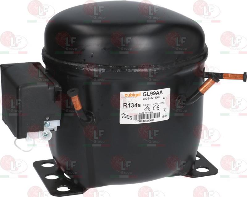Bild 1: Verdichter Cubigel GL99AA LBP R134a