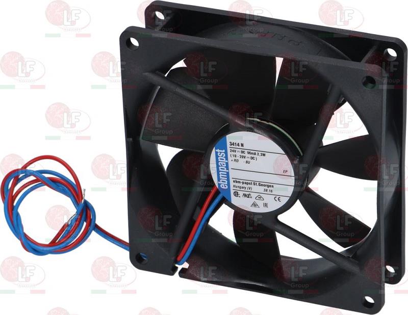 Bild 1: Axial Ventilator EBM 3413N, 92 x 92 x 25 mm