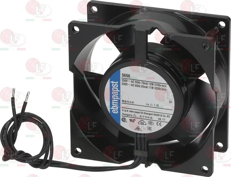 Bild 1: Axial Ventilator EBM 3656, 92 x 92 x 38 mm