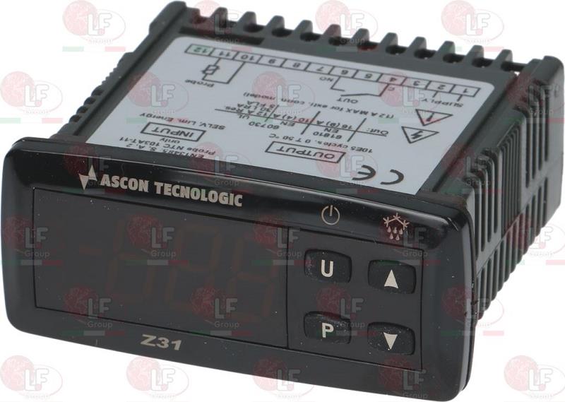 Bild 1: Temperatur Regler Tecnologic Z31-HR 230V 16A NTC/PTC