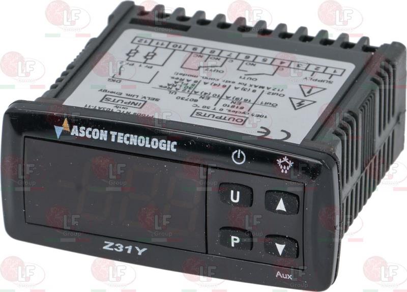 Bild 1: Temperatur Regler Tecnologic Z31Y HRR-I