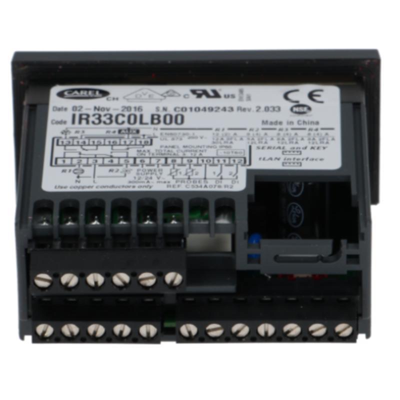 Bild 2: Elektronisches Thermostat Carel IR33COLB00 12-24Vac NTC