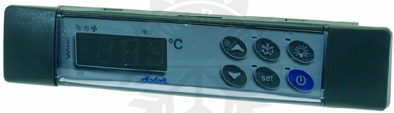 Bild 1: Bedienpanel für Dixell Regler T620-000C0