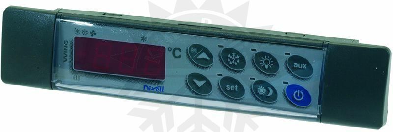 Bild 1: Bedienpanel für Dixell Regler T820-000C0