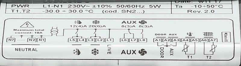 Digital LAE Thermostat LCD32Q4E-C 230V NTC - Kälte-Berlin