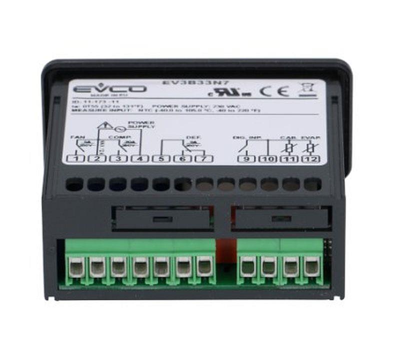 Bild 2: Elektronisches Digital Thermostat EVCO EV3B33N7 230V