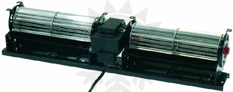 Bild 1: Tangentialventilator Walze 180 x 180 x 60, Motor mittig