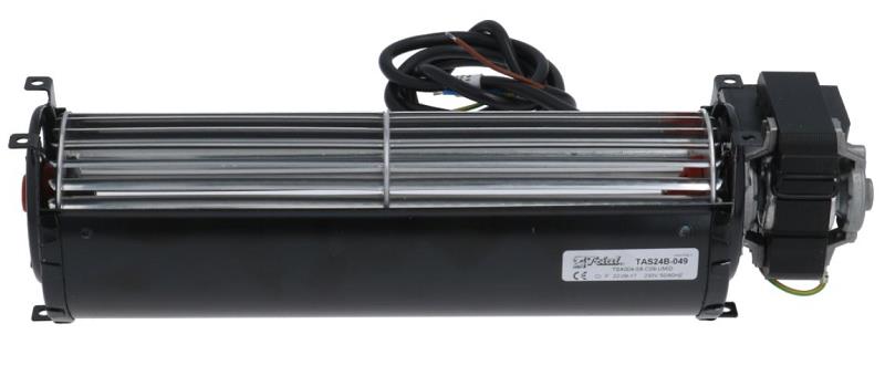 Bild 2: Tangentialventilator Walze 240 x 60, Motor links