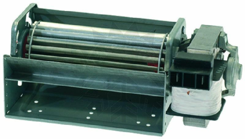 Bild 1: Querstromventilator Walze 120 x 45, Motor rechts