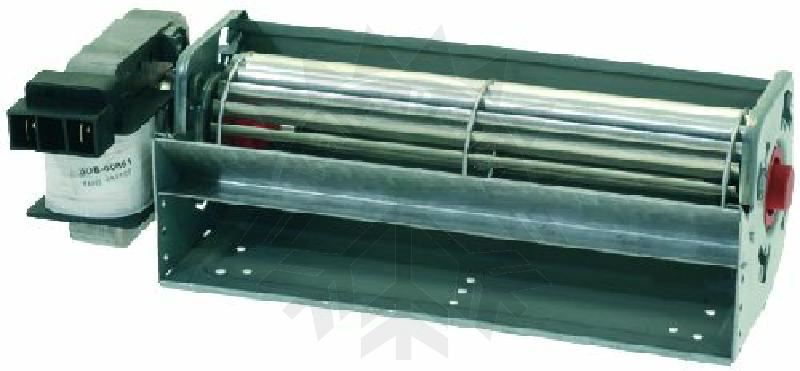 Bild 1: Querstromventilator Walze 180 x 45, Motor links