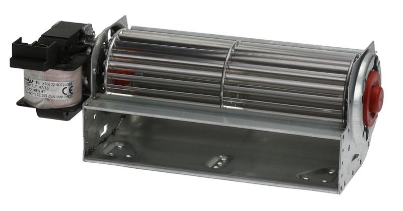 Bild 1: Querstromventilator Walze 180 x 60, Motor links