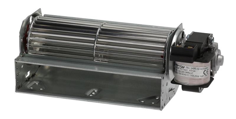 Bild 1: Querstromventilator Walze 180 x 60, Motor rechts