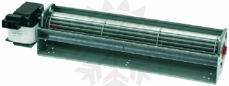 Bild 1: Querstromventilator Walze 300 x 45, Motor links