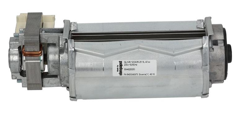 Bild 2: Querstromventilator QLK45 Walze 120 x 45, Motor rechts