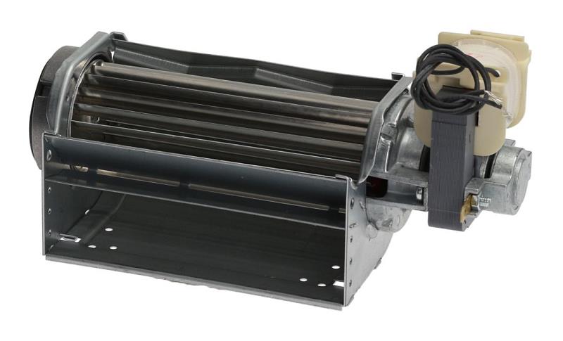 Bild 1: Querstromventilator QLK45 Walze 120 x 45, Motor rechts oben