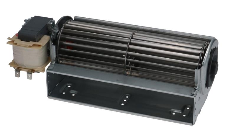 Bild 1: Querstromventilator QLZ60 Walze 180 x 60, Motor links