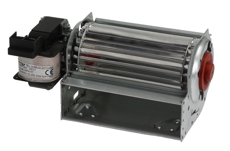 Bild 1: Querstromventilator Walze 120 x 60, Motor links