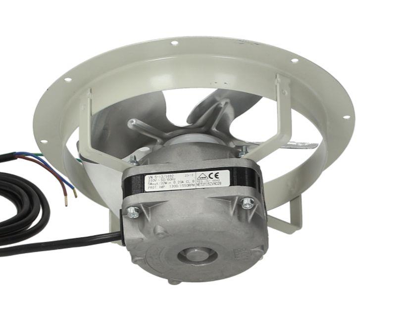 Bild 2: Ringlüfter 230V / 5W mit Flügel 154mm