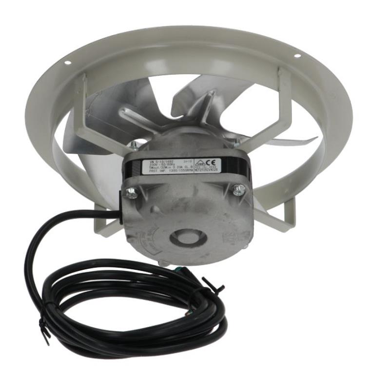 Bild 2: Ringlüfter 230V / 5W mit Flügel 170mm