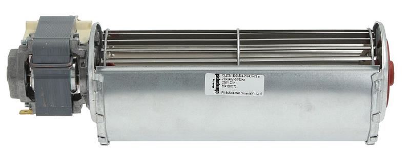 Bild 2: Querstromventilator QLZ60 Walze 180 x 60, Motor rechts