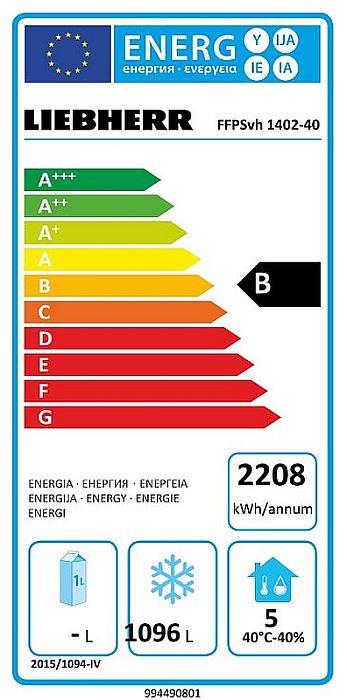 Bild 2: Liebherr FFPSvh 1402 Perfection Umluft Tiefkühlschrank GN2/1
