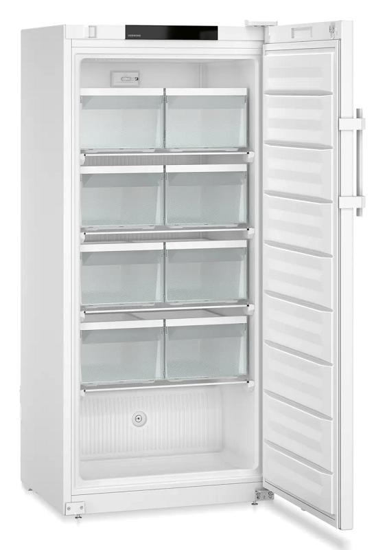 Bild 1: Liebherr Labortiefkühlschrank SFFfg 5501 VAR 740 mit Boxen