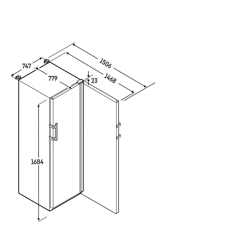 Bild 10: Liebherr Labortiefkühlschrank SFFfg 5501 VAR 740 mit Boxen