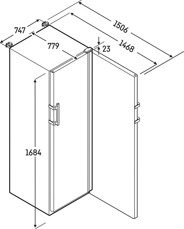 Bild 10: Liebherr Labortiefkühlschrank Performance SFFsg 5501-740