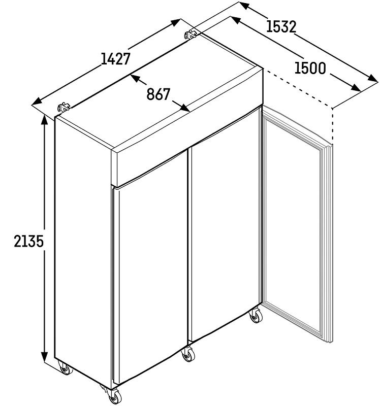 Bild 10: Liebherr SRPvg 1412 Performance Glastür Laborkühlschrank