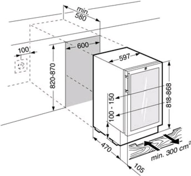 Bild 2: Liebherr Weineinbauschrank Vinidor WTUes 1653