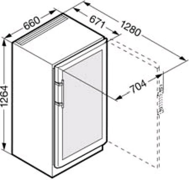 Bild 2: Liebherr Weinklimaschrank Grand Cru WK 2977