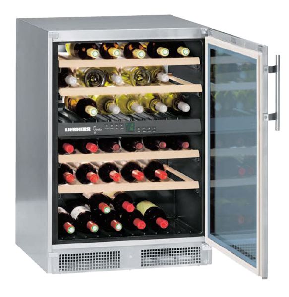 Bild 1: Liebherr Weintemperierschrank Vinidor Wtes 1753