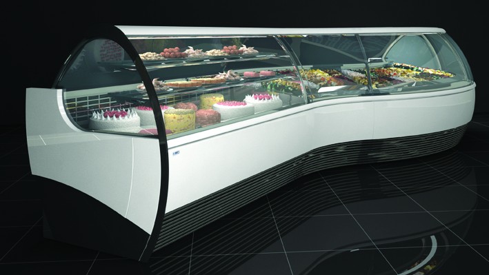 Bild 1: Nordcap Kuchenvitrine MITO Pastry 134