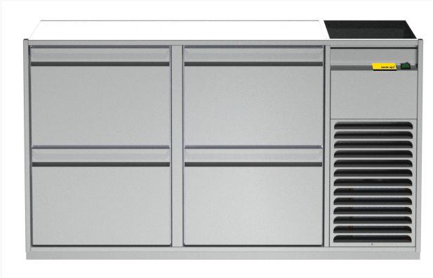 Bild 1: Nordcap Getränketheke Madrid - 1 Becken rechts