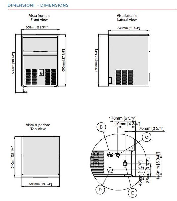 Bild 5: KBS Vollkegel-Eiswürfelbereiter Solid Pro 42