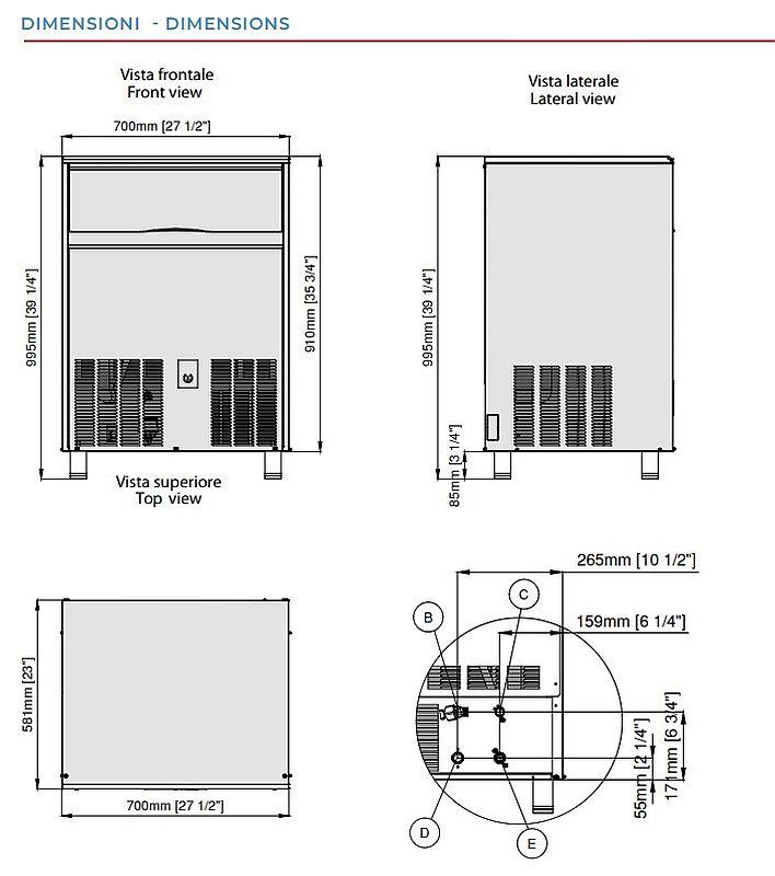 Bild 5: KBS Vollkegel-Eiswürfelbereiter Solid Pro 72