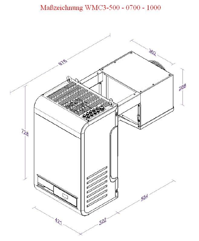 Bild 4: Viessmann Huckepack Kühlaggregat TectoRefrigo WMC3-1000