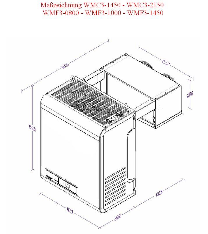 Bild 4: Viessmann Huckepack Kühlaggregat TectoRefrigo WMC3-1450