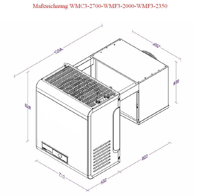 Bild 4: Viessmann Huckepack Tiefkühlaggregat TectoRefrigo WMF3-2000