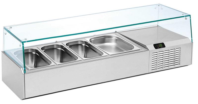 Bild 1: Nordcap Pizzakühltisch-Aufsatz A 1320-1/1