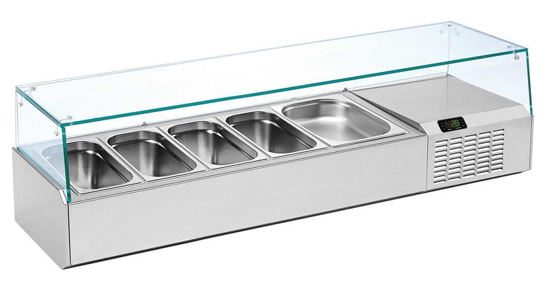 Bild 1: Nordcap Pizzakühltisch-Aufsatz A 1470-1/1