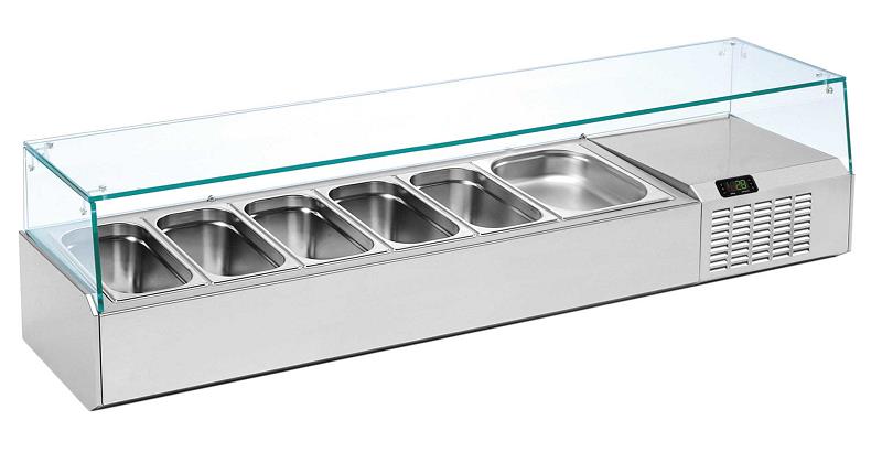 Bild 1: Nordcap Pizzakühltisch-Aufsatz A 2560-1/1