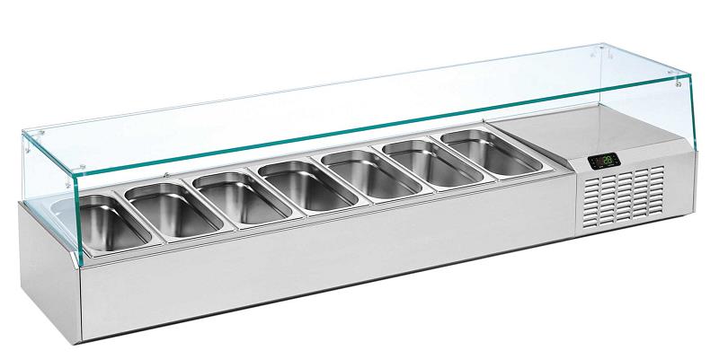 Bild 1: Nordcap Pizzakühltisch-Aufsatz A 1755-1/1