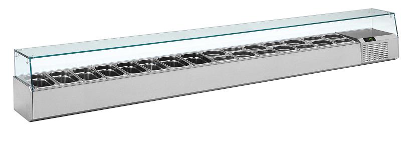 Bild 1: Nordcap Pizzakühltisch-Aufsatz A 3000