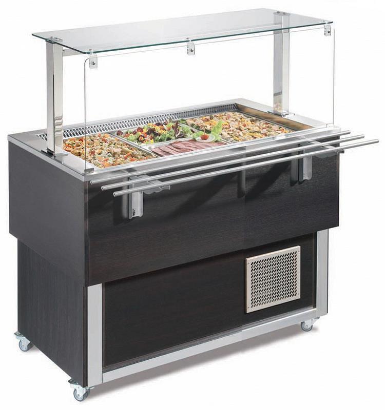 Bild 1: Nordcap / Afinox Salatbar TR-BLUE 3/1-Umluft SB-Service