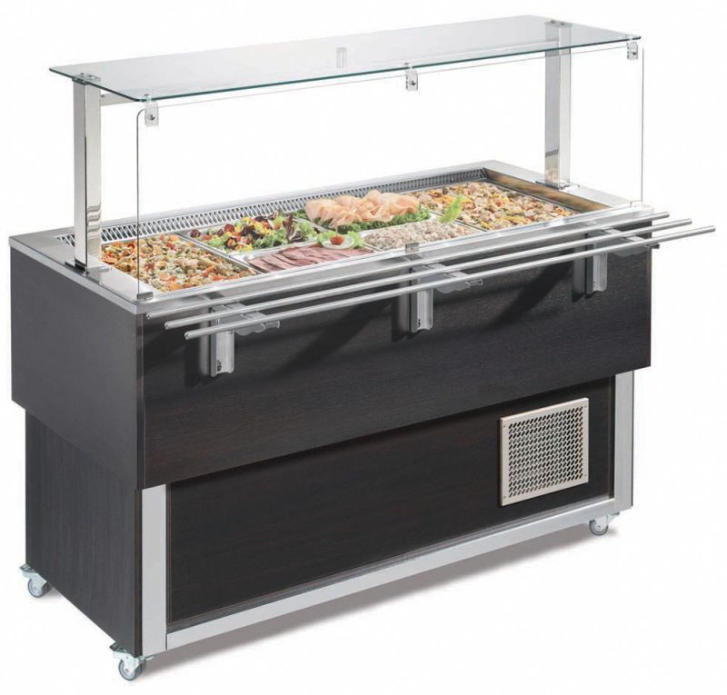 Bild 1: Nordcap / Afinox Salatbar TR-BLUE 4/1-Umluft SB-Service