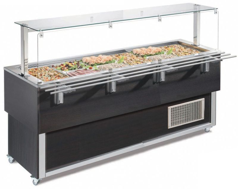 Bild 1: Nordcap / Afinox Salatbar TR-BLUE 6/1-Umluft SB-Service