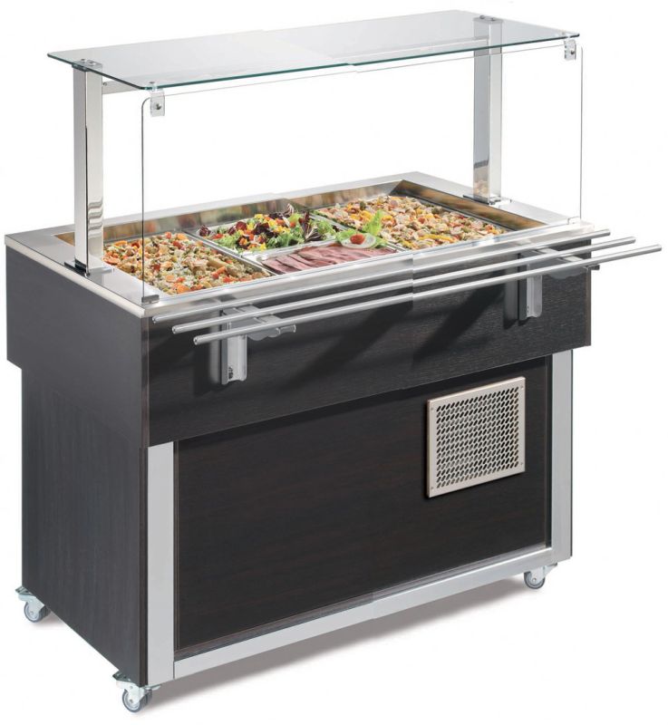 Bild 1: Nordcap / Afinox Salatbar TR-GREEN 3/1 SB-Service